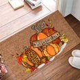 thumbnail image 5 of Fsqjgq Fall Welcome Doormats Thanksgiving Funny Bathroom Rugs Fall Decorations for Home Polyester Carpet for Kitchen Bedroom,16"x 24" 1 pc, 5 of 5