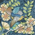 thumbnail image 2 of DeNeige, Elyse 12x12 White Modern Wood Framed Museum Art Print Titled - Arts and Crafts Bird III, 2 of 4