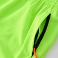thumbnail image 4 of Green Rayon for Children Boy Girl Fall Summer Work Out Gym Lounge Stretchy Running Straight Leg Elastic Waist Basic Shorts Kid 2026 Clothes Regular Fit Y2K 8 Years, 4 of 9