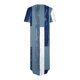 thumbnail image 5 of Vestido de Manga Corta para las Mujeres, Vestido Casual de Cuello en V de Bolsillo de Impresión de Moda Sexy Hecho de Poliéster Ligero para el Verano, Vestido de Verano para las Mujeres, 5 of 5