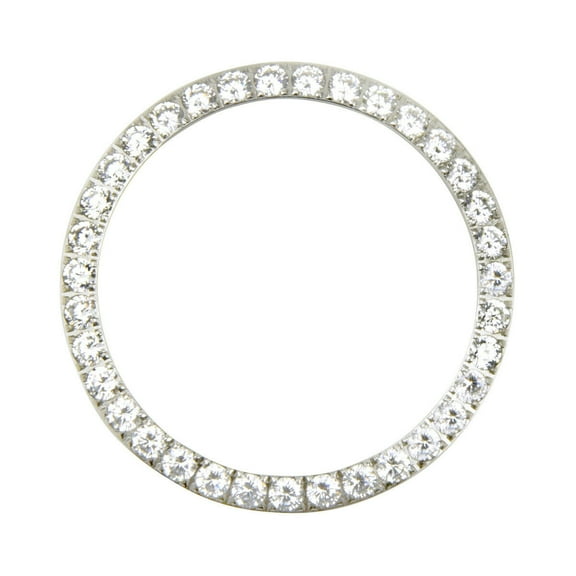 3CT CUBIC ZIRCON BEZEL FOR MENS 36MM ROLEX DATEJUST PRESIDENT DAYDATE 1801 16523