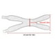 thumbnail image 3 of Rodillera deportiva banda ajustable para gimnasio al aire libre senderismo correr azul, 3 of 5