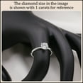 thumbnail image 3 of Dazzlingrock Collection IGI Certified 2.50 Carat Round Lab Grown White Diamond Classic Solitaire Engagement Ring for Her in 14K Solid White Gold, Size 8, 3 of 4