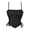 Black, variant on Overbust Corset Tops for Women Vintage Renaissance Floral Jacquard Lace Up Push Up Bustier with Straps Waist Cincher