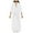 D160/White, variant on Afdoent Soft Womens Robe Ladies Absorbent Quick Drying Short Sleeved Robe Bathrobe Comfortable