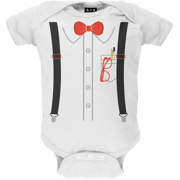 Nerd Costume Baby One Piece