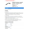 thumbnail image 2 of Right Outer Tie Rod End - Compatible with 2009 - 2010 Hyundai Sonata, 2 of 2