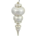 thumbnail image 1 of Vickerman 14" Champagne Shiny Finial Christmas Ornament, 1 of 2