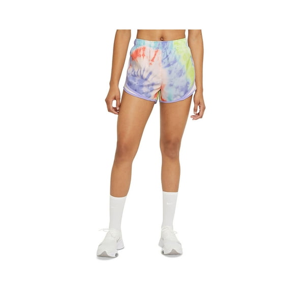 Nike Women's Tie-Dyed Active Shorts (Tie Dye, X-Small)