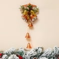 thumbnail image 4 of karymi Christmas Decorations Hanging Ornaments Golden Christmas Bells Christmas Tree Ornaments Wall Hanging Door Hanging Ceiling Decoration Family Gifts, 4 of 6