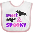 thumbnail image 3 of Inktastic Sweet and Spooky Cute Heart Bats Boys or Girls Baby Bib, 3 of 4