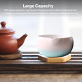 thumbnail image 3 of Lipstore Matcha Bowl Ceramic for Tea House Office Gift for Matcha Lover/friend/Family Gradient Pink, 3 of 8