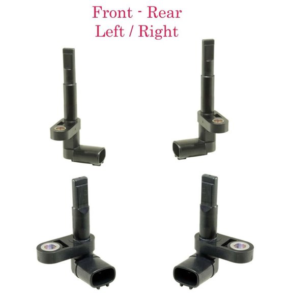 4 ABS Wheel Speed Sensor Front-Rear L/R For:Lexus GS350 IS250 IS350 LS460 LS600H