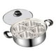 thumbnail image 4 of Olla vaporera, utensilio de cocina con tapa visible, práctico utensilio de cocina para cocinar pasteles al , ideal para el hogar, viajes, fiestas, 4 of 9