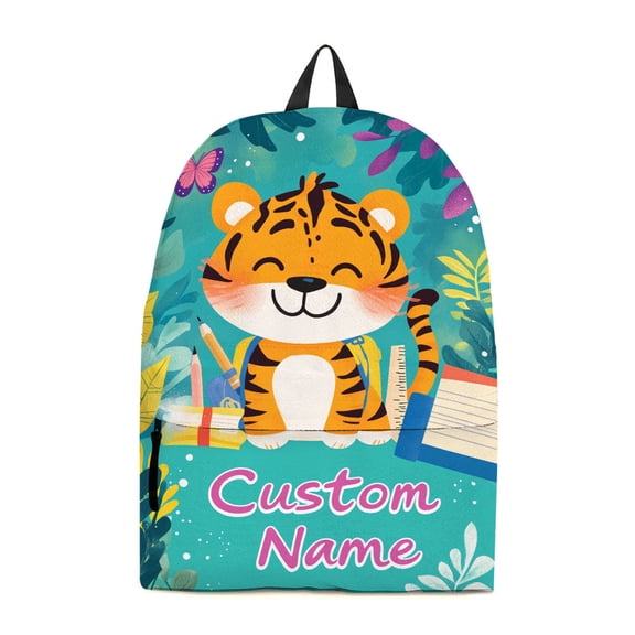 Tiger Animal Backpack for Kids, Kindergarten backpacks, Kids Backpacks for Preschool, Kindergarten, Elementary School Boys and Girls with Padded Straps, Adjustable for School & Travel