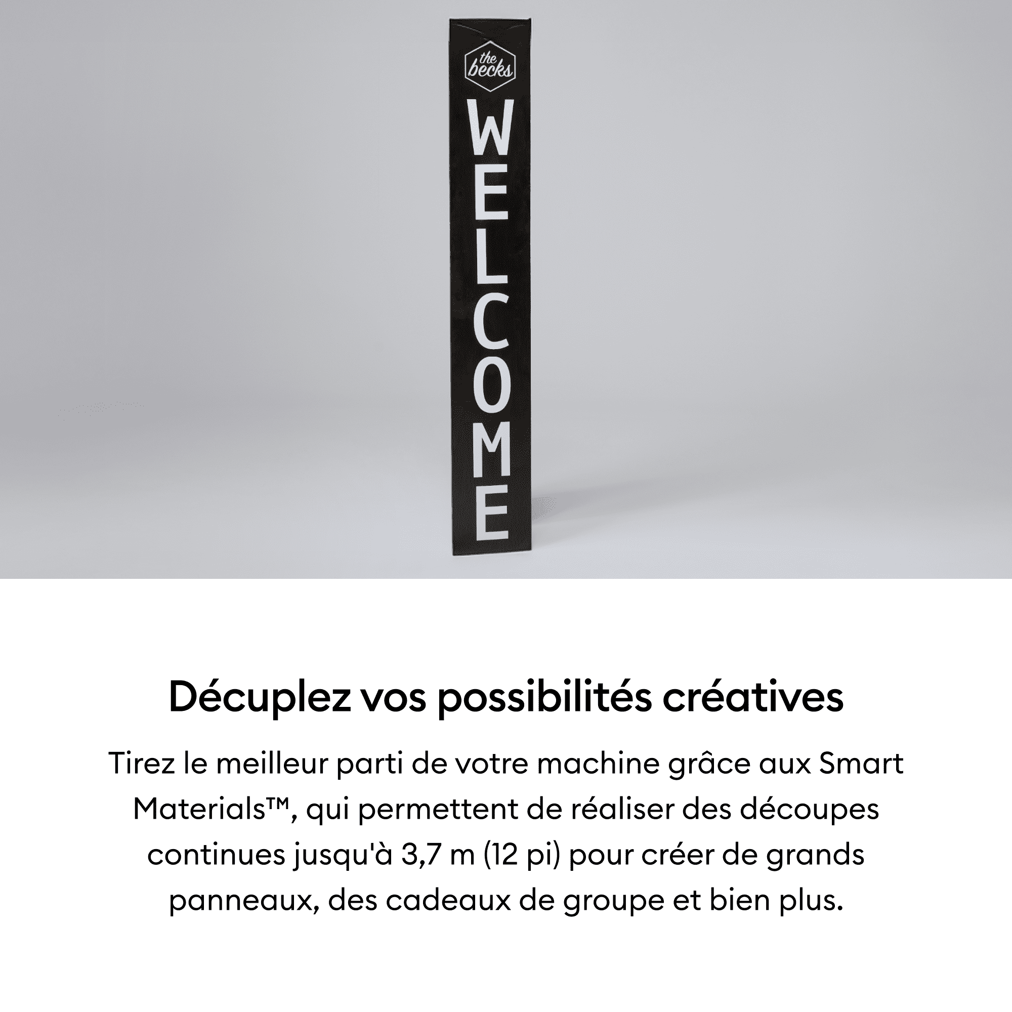 Cricut® Smart Vinyl™ Matte Metallic Matless Permanent Vinyl (3 ft), Silver, CRICUT CR SMV P MTSL13IX3F