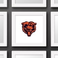 thumbnail image 5 of Gallery Pops NFL Chicago Bears - Primary Mark - Bear Wall Art, White Framed Version, 12" x 12", 5 of 5