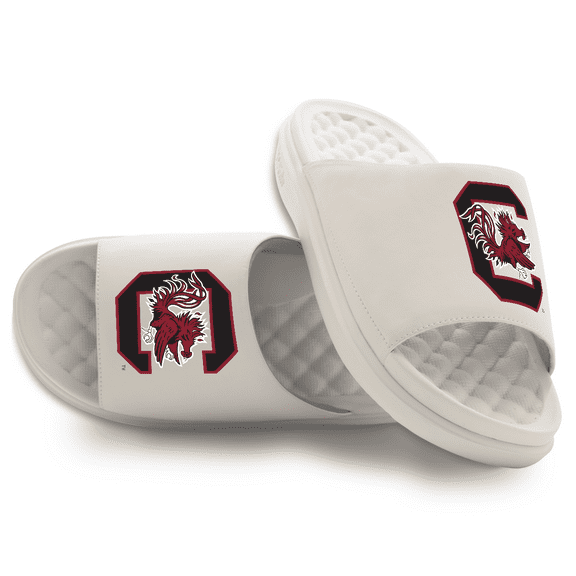Unisex ISlide Cream South Carolina Gamecocks Primary Motive Slide Sandals
