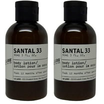 Le Labo Santal 33 Body Lotion Lot of 2 Each, 3 fl oz Bottle, Total of 6 fl oz