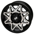 thumbnail image 2 of 4/137 Tusk Tintic Wheel 14x7 5.0 + 2.0 Machined/Black for Can-Am Outlander 1000R x Mr 2023-2025, 2 of 4