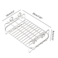 thumbnail image 3 of 2Pcs Air Fryer Rack 304 Stainless Steel Dehydrator Rack With 4 Barbecue Sticks For 8QT Dual Basket Air Fryer, 3 of 8