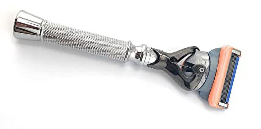 GBS Modern Style Flex Pivot Ball Safety Shaving Razor for Men – Chrome