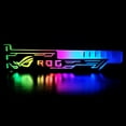 thumbnail image 1 of Support de Carte Graphique RGB25 Coloré Horizontal 4 Broches avec Porte-Cartes à Lumière LED, 1 of 7