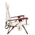 thumbnail image 2 of Ozark Trail Low Profile Reclining Glamping Chair, Vanilla Dream, 2 of 6