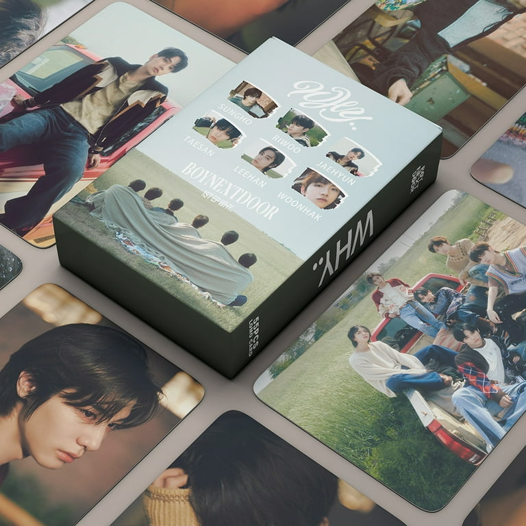 BOYNEXTDOOR 55Pcs LOMO Cards Set BOYNEXTDOOR WHY Album Mini