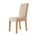 thumbnail image 1 of Fundas para sillas de terciopelo para comedor Funda de asiento elástica suave Protector de silla extraíble lavable Juego de 2 oso de fresa  Electrónica, 1 of 1