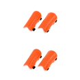 thumbnail image 4 of Maytalsory 1/2/3 Soccer Football Training Shin Guard Pads with Advanced Support and Protection Orange 21.5cm 2PCS, 4 of 6