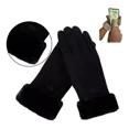 thumbnail image 1 of Guantes Mujer Afelpados Termicos Touch Frio Gamusa Elegantes, 1 of 1