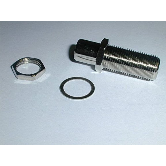 Philmore FC75B F-Type Female to RCA Female Panel Mount Adapter W/Hardware - FC75B