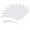 White, variant on 12 Pieces Universal Hunting Feather Fletching Fletches 4 inch Red