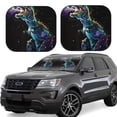 thumbnail image 1 of Fotbe colorful flames dinosaur Juego de 2 Piezas de Parasoles para Parabrisas | Bloqueador Solar para Auto | Accesorios Plegables para Protección Solar Interior-Large, 1 of 6