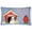 White, variant on Carolines Treasures BB2842PW1216 Dog House Collection Shih Tzu Black White Canvas Fabric Decorative Pillow 12H x16W