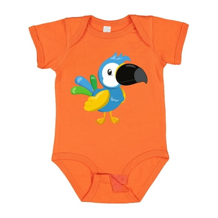 

Inktastic Colorful Parrot Tropical Parrot Cute Parrot Gift Baby Boy or Baby Girl Bodysuit
