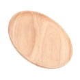 thumbnail image 2 of Rubber Wood Plate,Rubber Wood Dinner Plate Fruit Dish Food Serving Plate Unparalleled Experience, 2 of 14