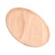 thumbnail image 3 of Plato de madera de caucho, plato de cena de madera de caucho, plato para servir comida, bandeja de fruta, rendimiento confiable Jadeshay A, 3 of 8
