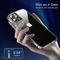 thumbnail image 6 of For iPhone 13 / 13 Pro / 13 Pro Max Shochproof Bumper Clear Transparent Case Hard Back Thin Slim Fit Cover, 6 of 7