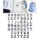 thumbnail image 1 of de de Planchar, Del para Coser, para Coser, de para Sombreros, Chaquetas, Camisas Y Jeans, 52 piezas negro BLESIY Parches de letras, 1 of 8
