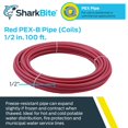 thumbnail image 2 of PEX Bobine, Eau Chaude, Rouge, Tube en Cuivre Rigide 1/2 Po x 100 Pi - U860R100, 2 of 4