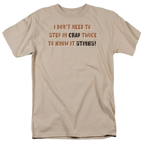 - Step In Crap - Short Sleeve Shirt - X-Large