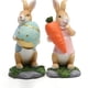 thumbnail image 4 of Conejito de resina decoración de pascua decoración de conejo encantador decoración del hogar, 4 of 5