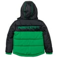 thumbnail image 4 of Minecraft Little Boys Zip Up Winter Coat Puffer Jacket Toddler to Big Kid, 4 of 5