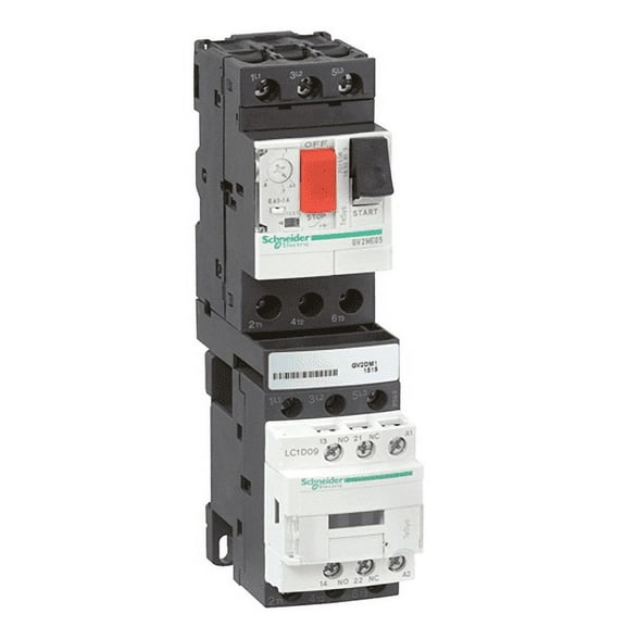 Schneider Motor Starter Assemble 12A Coil 240V Overload Relay 9-13Amp.