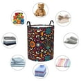thumbnail image 6 of Daiia colorful Mexican2 Laundry Hamper With Handles Large Storage Basket/Toy Organizer/Dirty Clothes Collapsible Waterproof For College Dorms, Bedroom,Bathroom, 6 of 8