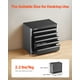 thumbnail image 2 of Caja de herramientas VEVOR Metal portátil de 22 cm con 5 cajones, color negro, 2 of 9