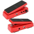 thumbnail image 3 of Wah Volume Pedal, 9V 18mA Metal Multimode Wah Effect Pedal with Wah Sound Quality Value Adjustable Knob, 6  Adjustable Frequency Portable Guitar Tuning Accessories Red, 3 of 8