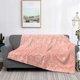 thumbnail image 2 of Fotbe Rose Gold Glitter Manta de Franela con Estampado, Manta Ultrasuave para Cama, Sofá, Auto, Hipoalergénica y Antibolitas-40"x30", 2 of 6
